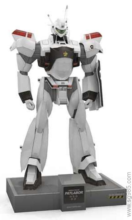 1英格拉姆(Ingram)-机动警察2号机纸模