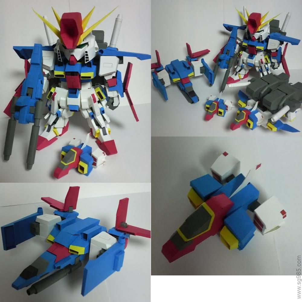 2SD高达纸模型图纸合集【三】