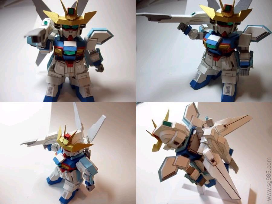 2SD高达纸模型图纸合集【三】