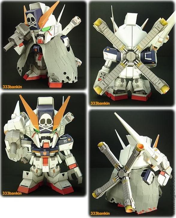 2SD高达纸模型图纸合集【三】