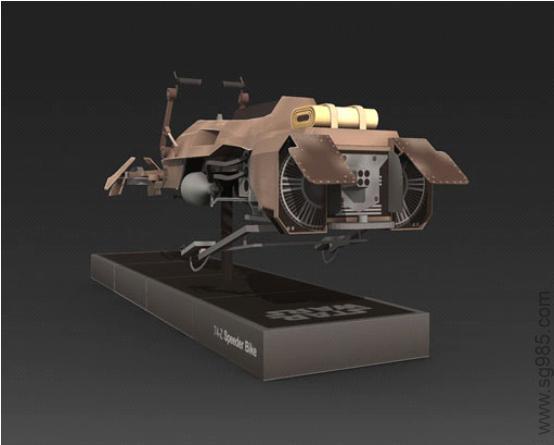 2星球大战之74-Z暴风军飞行机车