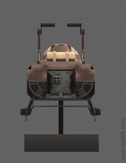 2星球大战之74-Z暴风军飞行机车