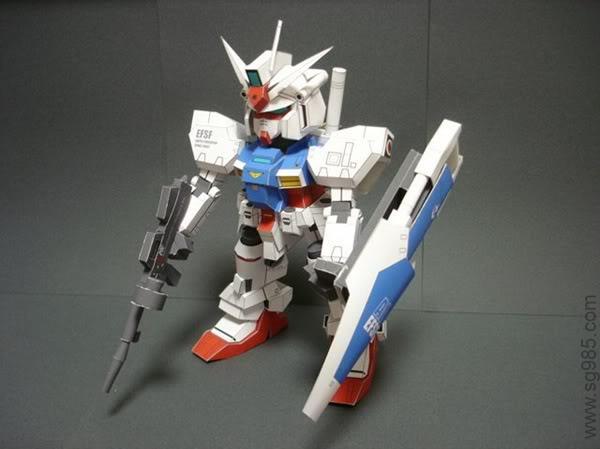 3SD高达纸模型图纸合集【一】