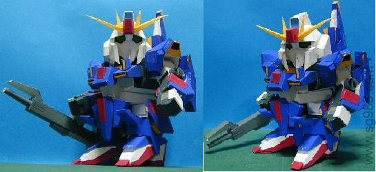 3SD高达纸模型图纸合集【一】