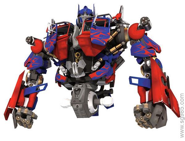 3变形金刚电影版擎天柱纸模完整版