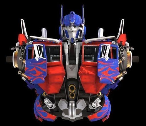 3变形金刚电影版擎天柱纸模完整版