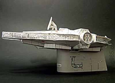 4星球大战之YT-1300飞船纸模