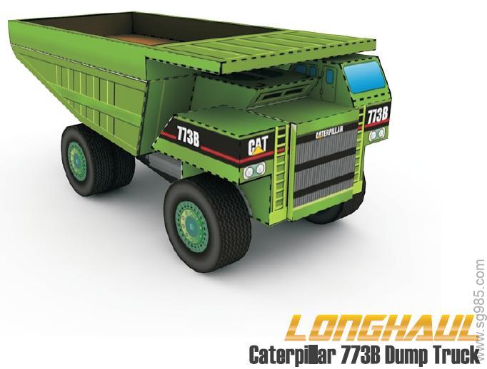 5变形金刚之大力神（七分之四）纸模