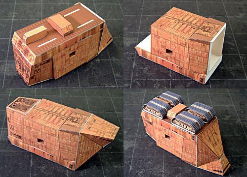 9星球大战之沙地人运输车（Sandcrawlers）