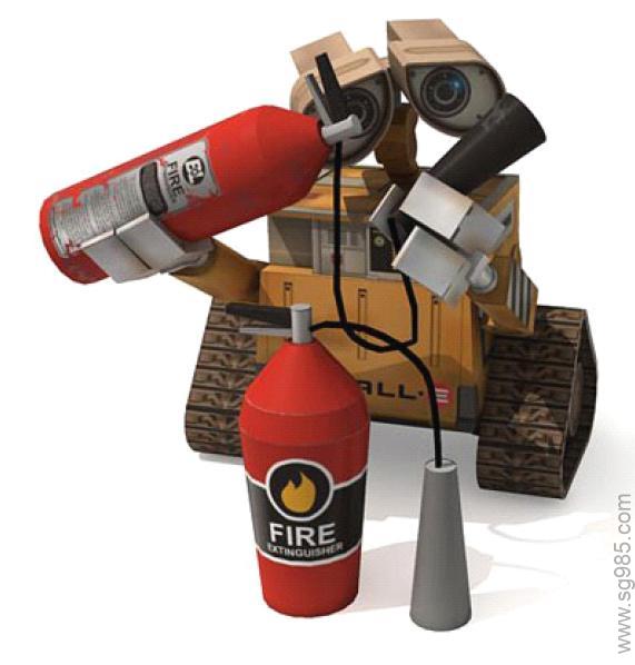 b《机器人总动员》（《WALL-E》）之大号WALL-E纸模