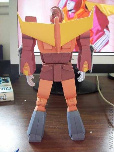 bG1变形金刚之补天士（热破）纸模