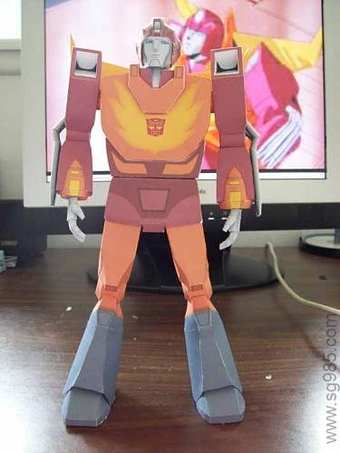 bG1变形金刚之补天士（热破）纸模