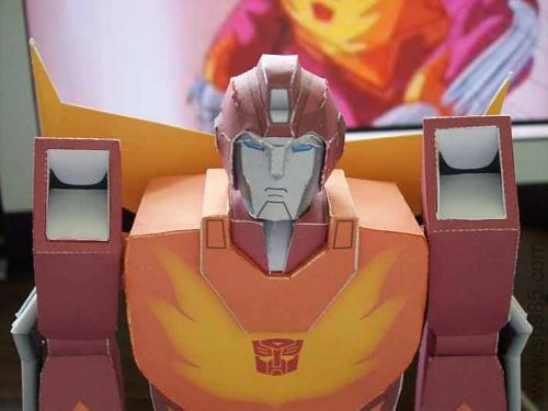 bG1变形金刚之补天士（热破）纸模