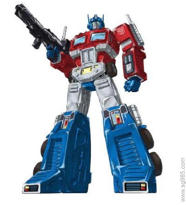 fG1变形金刚之擎天柱纸