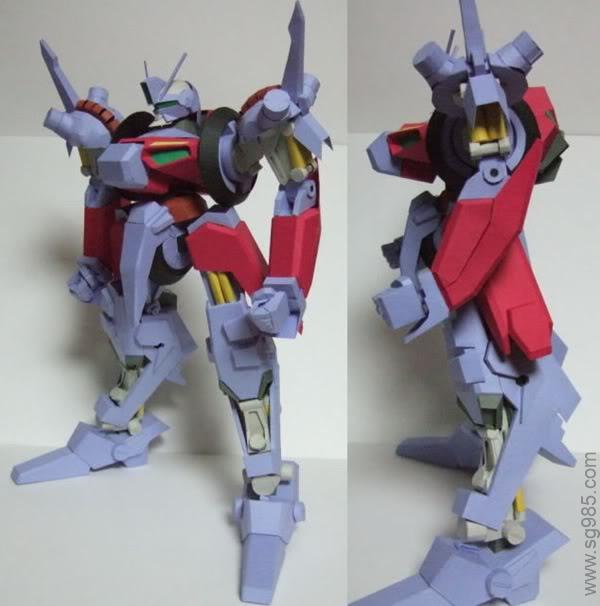 无限地带23之格兰度纸模图纸