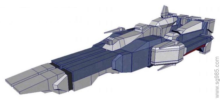 小版太空堡垒1号宇宙战舰