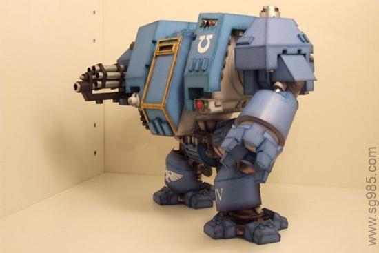 战锤40K之无畏机甲V纸模图纸