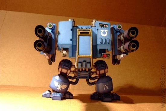 战锤40K之无畏机甲V纸模图纸