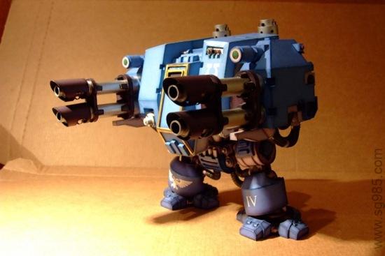 战锤40K之无畏机甲V纸模图纸