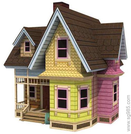 飞屋环游记(up)之飞屋