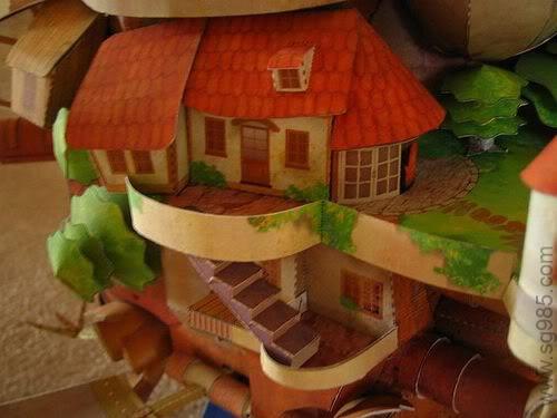 哈尔的移动城堡飞行版