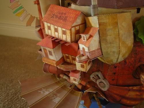 哈尔的移动城堡飞行版