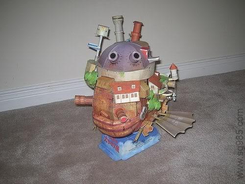 哈尔的移动城堡飞行版