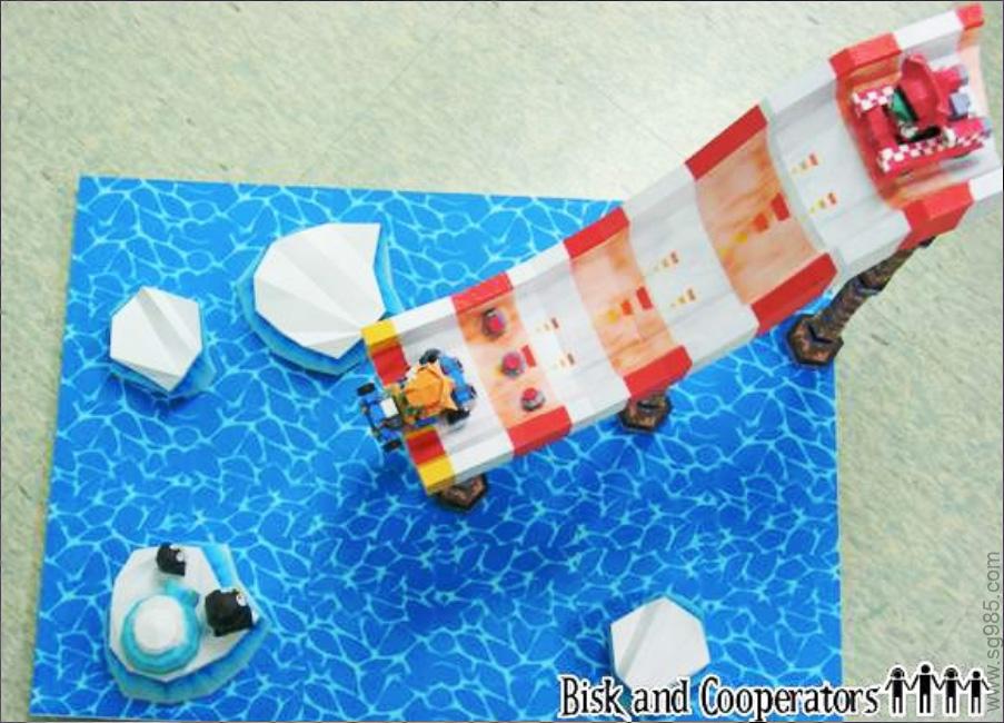 跑跑卡丁车场景冰山极速