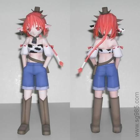 3水色学园之女牛仔