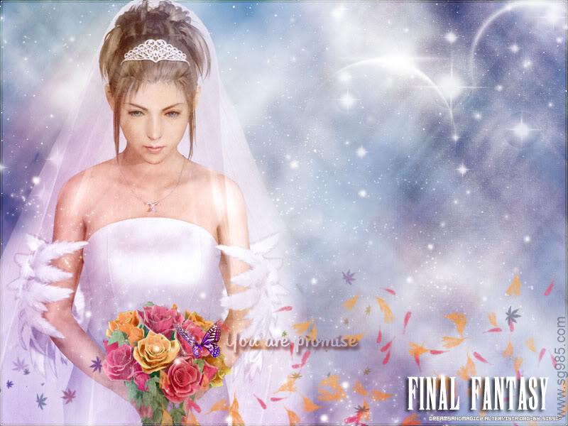 8最终幻想之婚纱版尤娜