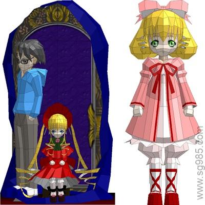 b蔷薇少女之雏莓和真红纯