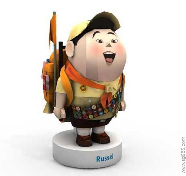 飞屋环游记之胖墩小罗Russel