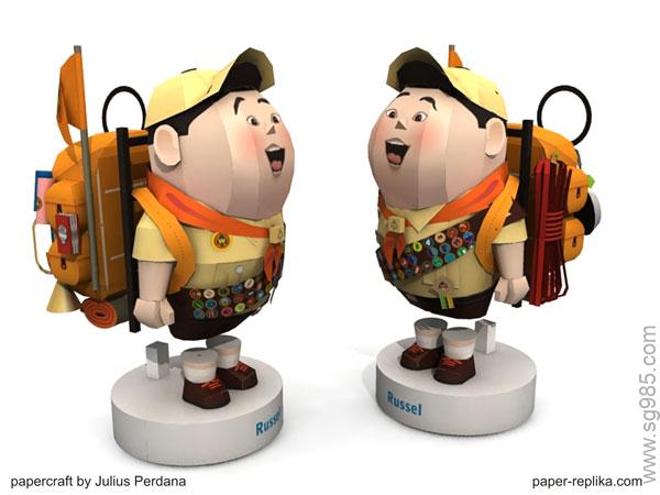 飞屋环游记之胖墩小罗Russel