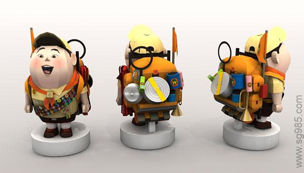 飞屋环游记之胖墩小罗Russel