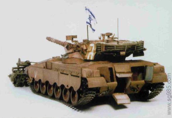1比25梅卡瓦扫雷坦克