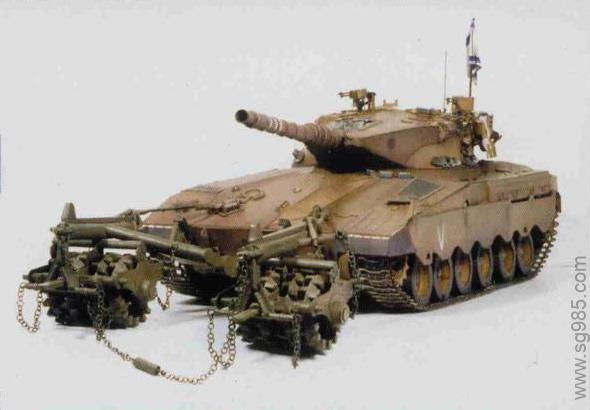 1比25梅卡瓦扫雷坦克