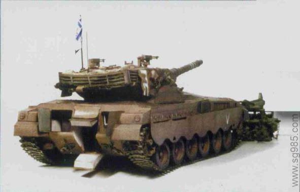 1比25梅卡瓦扫雷坦克