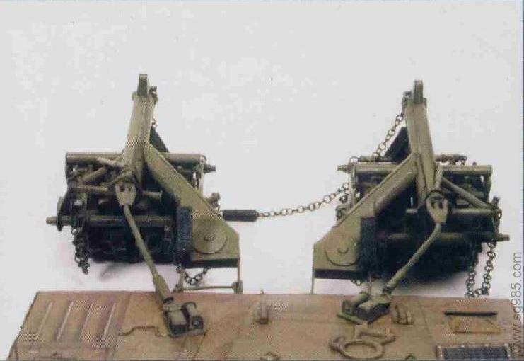 1比25梅卡瓦扫雷坦克