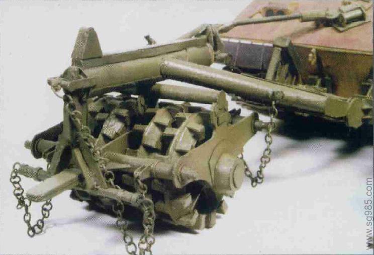 1比25梅卡瓦扫雷坦克