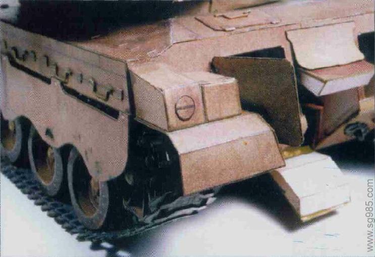 1比25梅卡瓦扫雷坦克