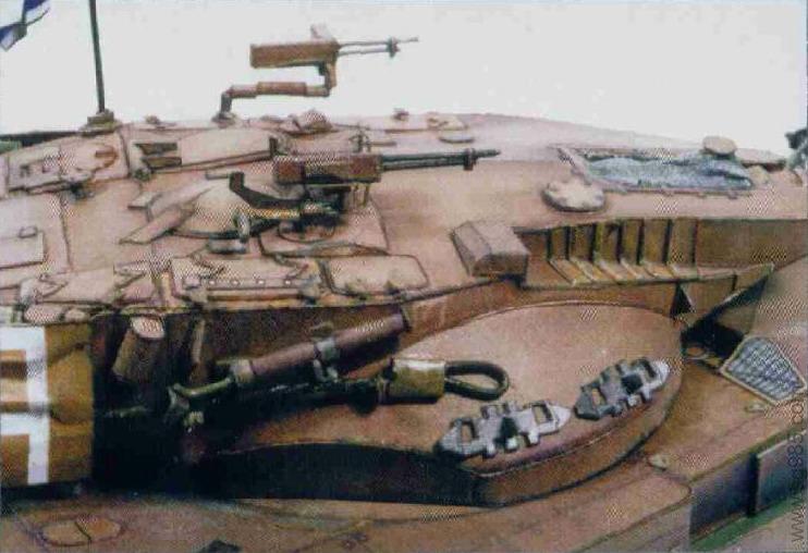 1比25梅卡瓦扫雷坦克