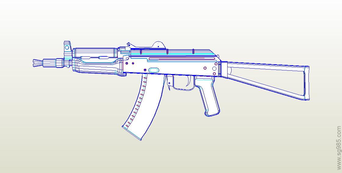 AK74U短枪管型突击步枪