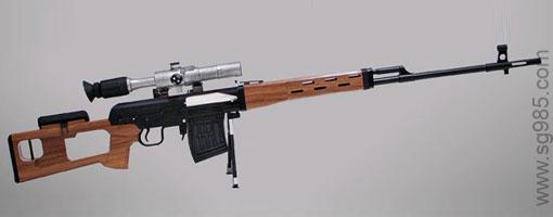 超逼真SVD狙击步枪