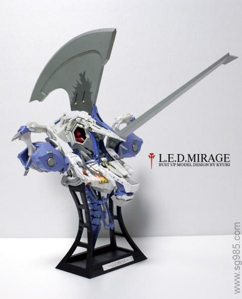 [Kyuri]-LED Mirage Bust雷德幻象胸像