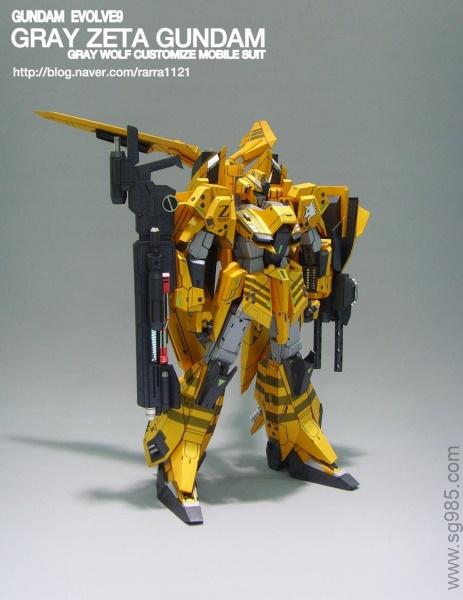 [Rarra]-MSZ 006 Zeta Gray Wolf黄狼