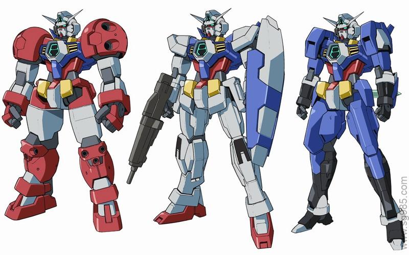 AGE-1 Spallow Gundam高达AGE-1飞雀型