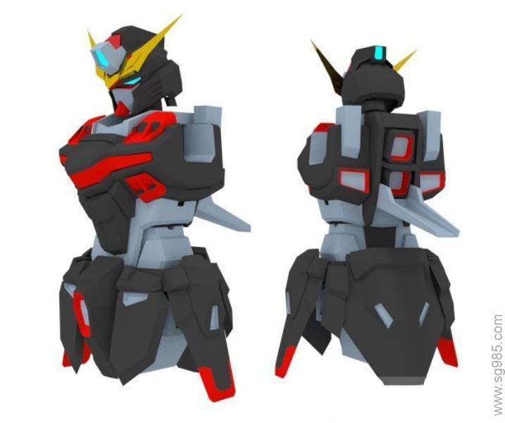 GAT-X207 Blitz head body