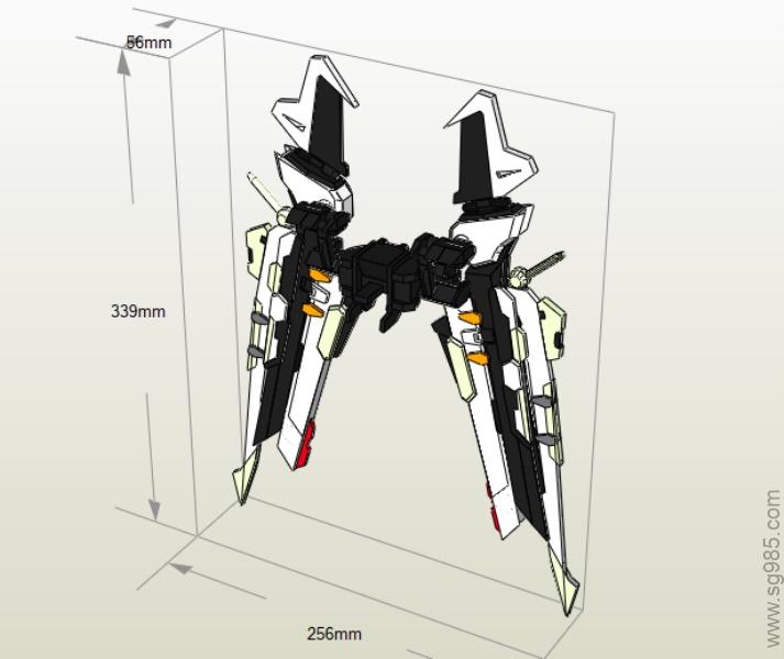 Very Detailed GAT-X105E AQME-X09S Strike Noir Gundam V5