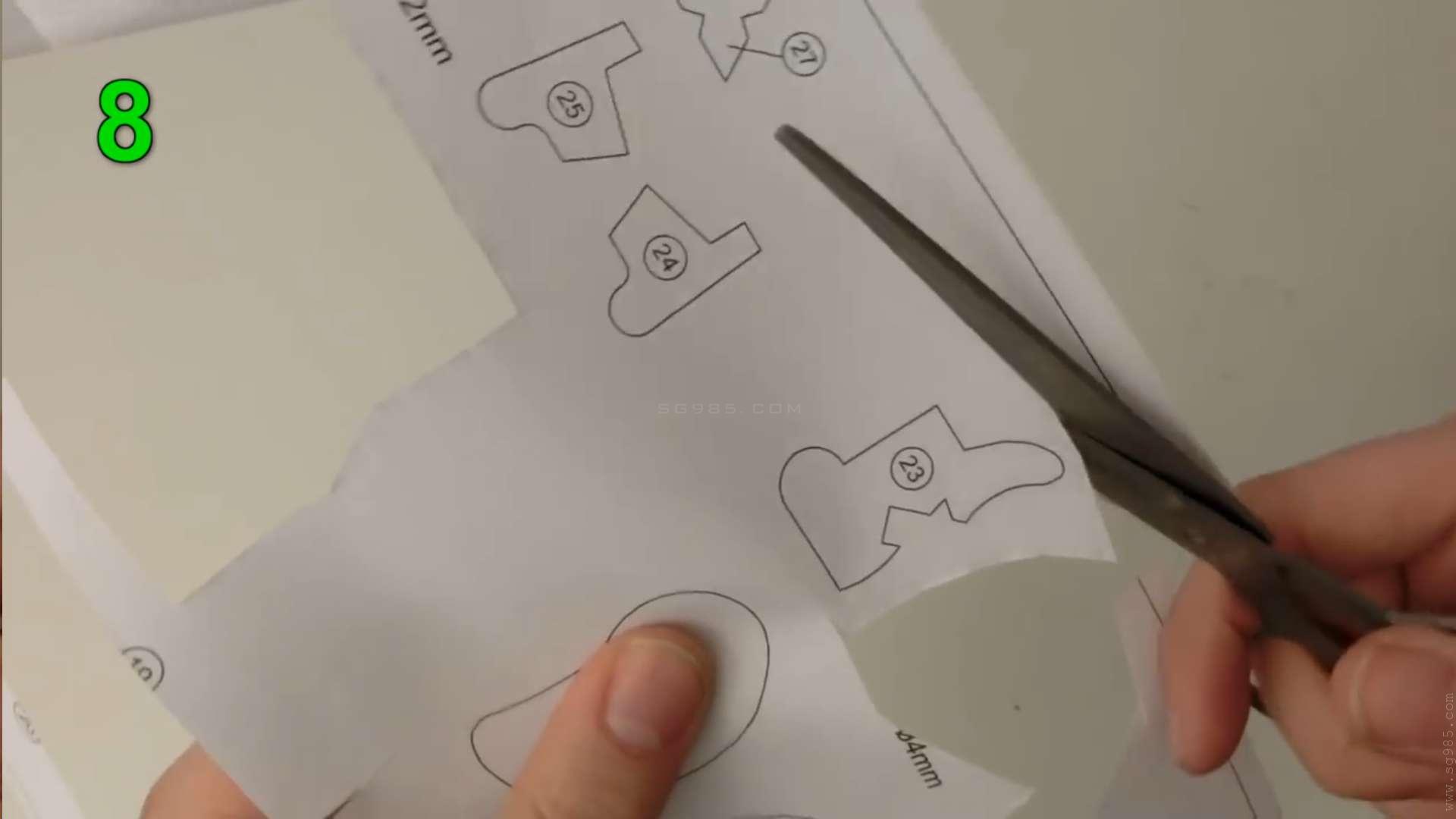 橡皮筋枪怎么安装/WGOG1005用木板制作一把可连发的橡皮筋玩具枪+图纸下载