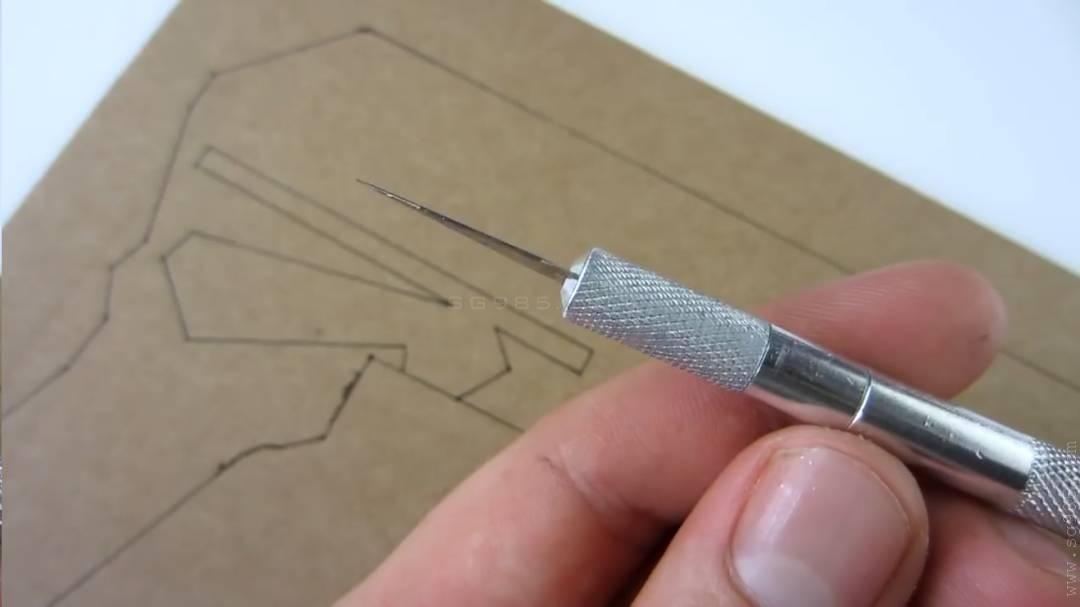 纸板ak47模型图纸/纸板ak47可发射子弹/纸板ak47wgog928用纸板制作一把纸板冲锋枪+制作图纸下载